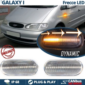 X2 Dynamischer LED Seitenblinker Sequeniell Für FORD GALAXY MK1 (95-06) | Genehmigt, Canbus Kein Fehler