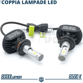 Kit LED H7 CANbus Profesional | Bombillas Led Luz Blanco Frío 6500K 8000LM