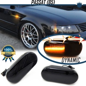Frecce LED Sequenziali per VW PASSAT B5 (96-01) | Laterali Dinamiche Omologate, CANbus No Error, Lente Nera
