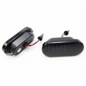 X2 Intermitentes LED Secuenciales para VW UP (2011-) | Homologados, CANBUS No Error, Lente NEGRA