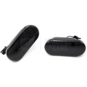 X2 Intermitentes LED Secuenciales para VW UP (2011-) | Homologados, CANBUS No Error, Lente NEGRA