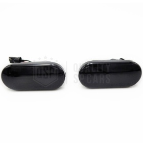 X2 Intermitentes LED Secuenciales para VW UP (2011-) | Homologados, CANBUS No Error, Lente NEGRA