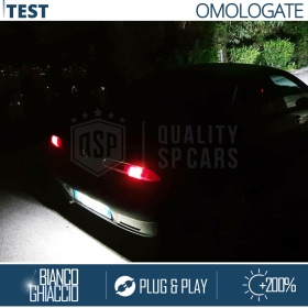 2 Luces de Matricula LED para Alfa Romeo 156 (97-07) | CANBUS 18 LED 6.500K BLANCO FRIO Plug & Play