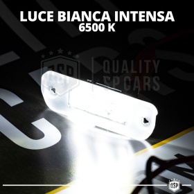 2 Luces de Matricula LED para MERCEDES Clase R, ML, GL CANBUS 6.500K BLANCO FRIO Plug & Play