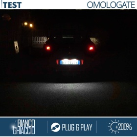 2 Luces de Matricula LED para Alfa Romeo GT (03-10) | CANBUS 18 LED 6.500K BLANCO FRIO Plug & Play