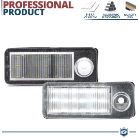 2 Luces de Matricula LED para Audi A6 C5 Avant | Canbus 6500K Blanco Frío | Plug & Play