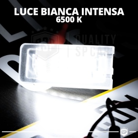2 Luces de Matricula LED para Audi TT 8N Canbus 6500K Blanco Frío | Plug & Play