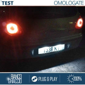 2 Luces de Matricula LED para FIAT BRAVO, BRAVA (95-02) | CANBUS 18 LED 6.500K BLANCO FRIO Plug & Play