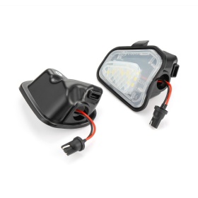 2 LUCES CHARCO DEBAJO ESPEJOS LED para VW Scirocco, Passat B7-CC, Eos, Jetta IV, CANBUS 6.500K BLANCO FRIO Plug & Play