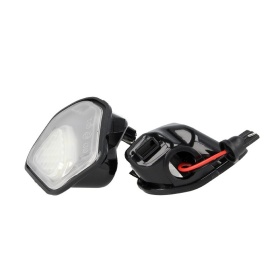 2 LUCES CHARCO DEBAJO ESPEJOS LED para VW Scirocco, Passat B7-CC, Eos, Jetta IV, CANBUS 6.500K BLANCO FRIO Plug & Play