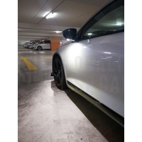 2 LUCES CHARCO DEBAJO ESPEJOS LED para VW Scirocco, Passat B7-CC, Eos, Jetta IV, CANBUS 6.500K BLANCO FRIO Plug & Play