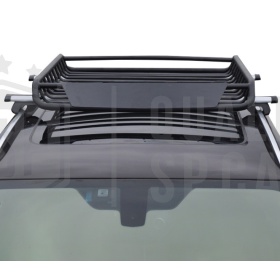 Portaequipajes de Techo para BMW SERIE 7 8 i3 | Cesta de Equipajes de Viaje Off-road en ACERO Negro