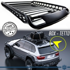 Portaequipajes de Techo para BMW X1 X2 X3 X4 X5 X6 X7 | Cesta de Equipajes de Viaje Off-road en ACERO