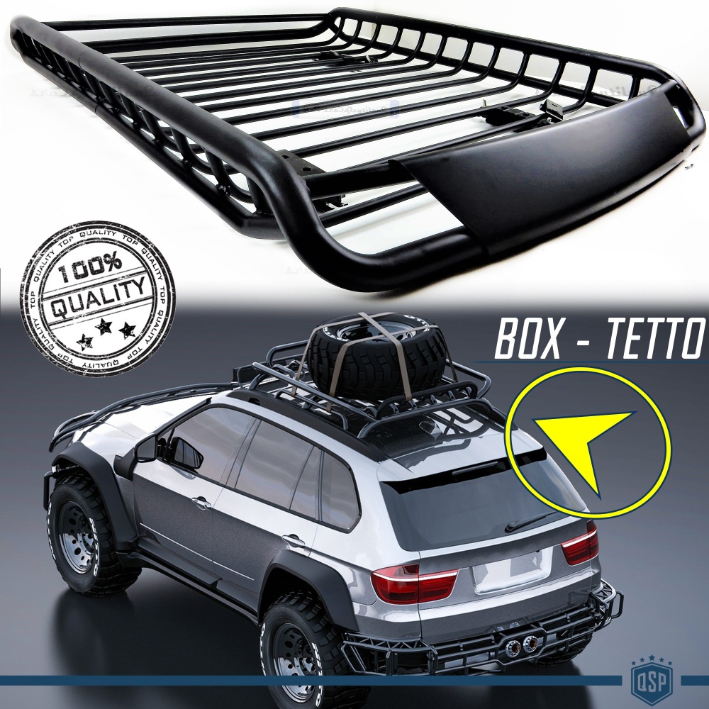 Portaequipajes de Techo para BMW X1 X2 X3 X4 X5 X6 X7 | Cesta de Equipajes de Viaje Off-road en ACERO Portaequipajes de Techo para BMW X1 X2 X3 X4 X5 X6 X7 | Cesta de Equipajes de Viaje Off-road en ACERO