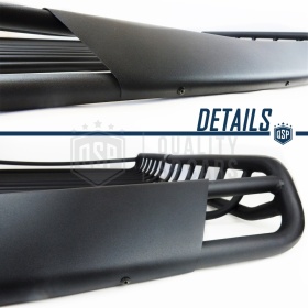 Portaequipajes de Techo PARA JEEP PATRIOT | Cesta de Equipajes de Viaje Off-road en ACERO Negro