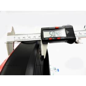 SPOILER Alerón Adhesivo PARA Seat, LABIO parachoques LIP o Faldones Laterales en EPDM NEGRO flexible