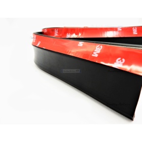 SPOILER Alerón Adhesivo PARA Seat, LABIO parachoques LIP o Faldones Laterales en EPDM NEGRO flexible