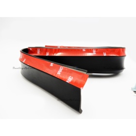 SPOILER Alerón Adhesivo PARA Seat, LABIO parachoques LIP o Faldones Laterales en EPDM NEGRO flexible