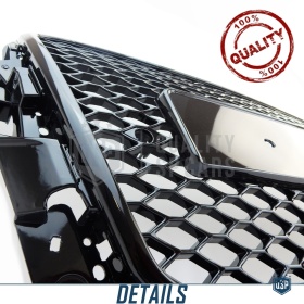 Grill KÜHLERGRILL für AUDI Q5 RSQ5 8R (12-16) Tuning | Glänzend Schwarz Waben