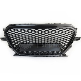 Grill KÜHLERGRILL für AUDI Q5 RSQ5 8R (12-16) Tuning | Glänzend Schwarz Waben