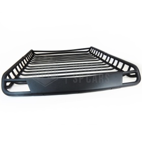 Portaequipajes de Techo PARA Coches SEAT | Cesta de Equipajes de Viaje Off-road en ACERO Negro