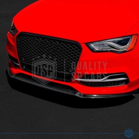 REJILLA DELANTERA + REJILLAS LUZ DE NIEBLA para AUDI A3 RS3 (8V) 12-16 | Nido de Abeja
