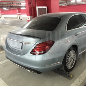 Rear Trunk SPOILER FOR Mercedes C Class (W205) 2014- | BLACK Adhesive Boot Lid Spoiler
