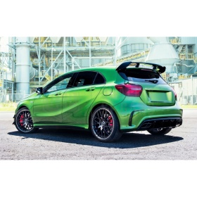 SPOILER Alerón Trasero PARA Mercedes CLASE A (W176) 12-18 | Labio Maletero NEGRO