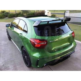 SPOILER Alerón Trasero PARA Mercedes CLASE A (W176) 12-18 | Labio Maletero NEGRO
