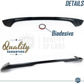 SPOILER Alerón Trasero PARA BMW Serie 1 (F20, F21) 11-18 | Labio Maletero Techo NEGRO Adhesivo