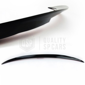SPOILER Alerón Trasero PARA BMW Serie 3 (F30) 12-18 | Labio Maletero NEGRO Adhesivo