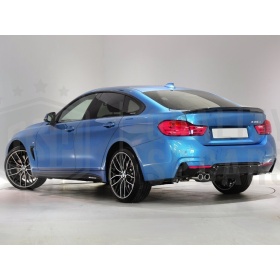 SPOILER Alerón Trasero PARA BMW Serie 4 (F36) 14-19 | Labio Maletero NEGRO Adhesivo