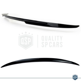 SPOILER Alerón Trasero PARA BMW Serie 4 (F36) 14-19 | Labio Maletero NEGRO Adhesivo
