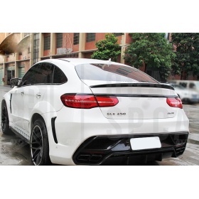 SPOILER Alerón Trasero PARA Mercedes GLE COUPE' (C292) 15-18 | Labio Maletero NEGRO Adhesivo