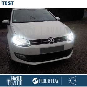 Bombillas LED H7 PARA Vw POLO 6R Luces de Cruce CANbus 6500K 8000LM Blanco