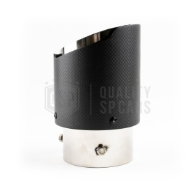 Tubo de ESCAPE Coche Universal en ACERO inoxidable Carbón | Silenciador Ø 40-80 MM