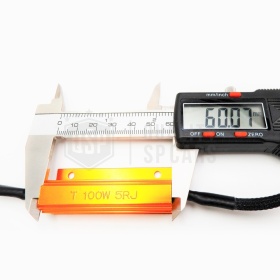 X1 Resistencia Canbus 100W-5 OHM para Led H1 Cancelador Error Decodificador Suplementario