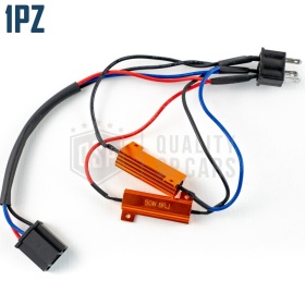 X1 Canbus RESISTOR 50W-8 OHM for H4 kit Led Bulbs Warning ERROR FREE Canceller Decoder