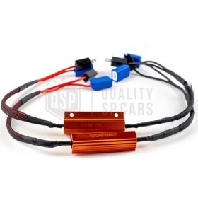 X2 Resistencias Canbus 100W-5 OHM para Led H1 Cancelador Error Decodificador Suplementario