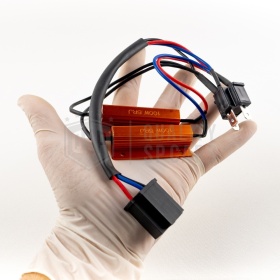 X2 Canbus RESISTORS 100W-5 OHM for H4 kit Led Bulbs Warning ERROR FREE Canceller Decoder