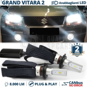 Kit LED H7 para Suzuki GRAND VITARA 2 5 PUERTAS Luces de Cruce CANbus | 6500K Blanco Frío 8000LM