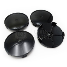 X4 TAPAS 68mm Negros para BMW Serie 1 2 3 4 5 6 7 M Z Tapabujes de ABS de Calidad PARA Centro de Llantas de Aleación