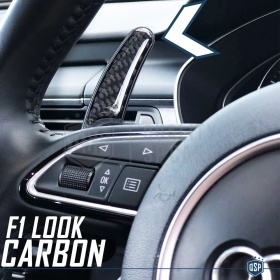 2 Steering Wheel Paddle Shift for AUDI A3 A4 A5 A6 A8 TT Q5 Q7 R8 | Carbon Fiber Paddle Shifters