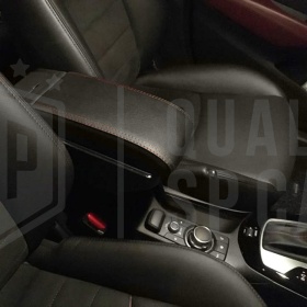 Apoyabrazos Universal para Coches Efecto Cuero | 9 Puertos USB | 2 Cajas de Almacenamiento | Portabebidas