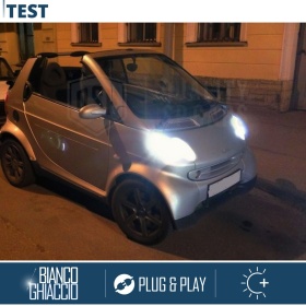 Kit LED H7 para Smart FORTWO W450 02-07 Luces de Cruce CANbus | 6500K Blanco Frío 8000LM
