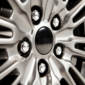4 Tapabujes 68MM para Centro de Llantas de Aleación BMW, de ABS Negro Brillante