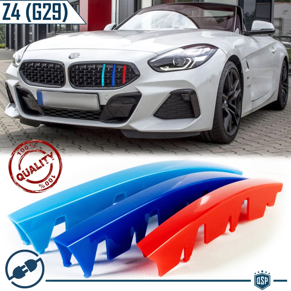 3x Riñones Rejilla en Colores M Sport para Bmw Z4 G29 en Abs 3x Riñones Rejilla en Colores M Sport para Bmw Z4 G29 en Abs