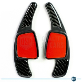 2 Steering Wheel Paddle Shift for AUDI A3 A4 A5 A6 A7 Q2 Q5 Q7 Q8 TT R8 | Carbon Paddle Shifters