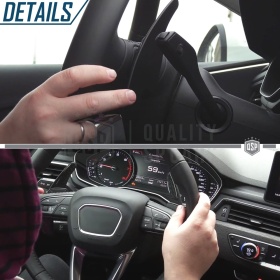 2 Steering Wheel Paddle Shift for AUDI A3 A4 A5 A6 A7 Q2 Q5 Q7 Q8 TT R8 | Carbon Paddle Shifters