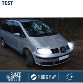 Kit Lampadine LED H7 PER Seat ALHAMBRA 00-10 Anabbaglianti CANbus | Bianco Potente 6500K 8000LM